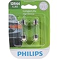 Philips 12844LLB2 LongerLife Miniature Bulb, 2 Count (Pack of 1)
