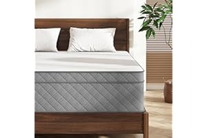 Swbvs Full Mattress, 12 Inch Full Size Mattresses, Memory Foam & Pocket Spring Hybrid, Firm Feel, Full Bed Mattress, CertiPUR-US Certified, Fiberglass Free