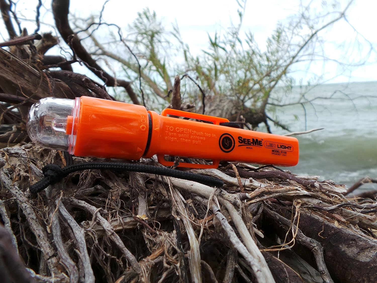 Hiking and Outdoor Survival UST SeeMe 1.0 Waterproof LED Light for