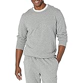 Amazon Essentials men's Crewneck Sweatshirt, Lightweight Long-Sleeve French Terry (Available in Big & Tall)