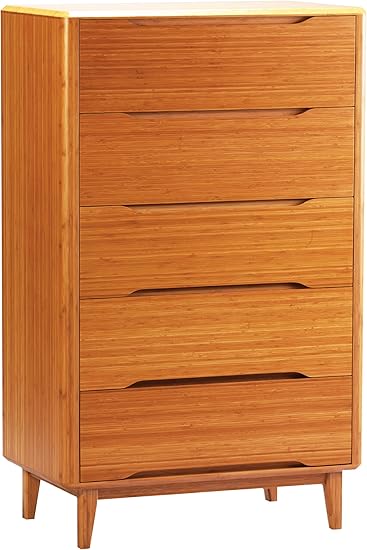 Amazon Com Greenington Llc Currant 5 Drawer Bamboo Chest