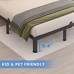 MAF 7 Inch Queen Metal Platform Bed Frame with