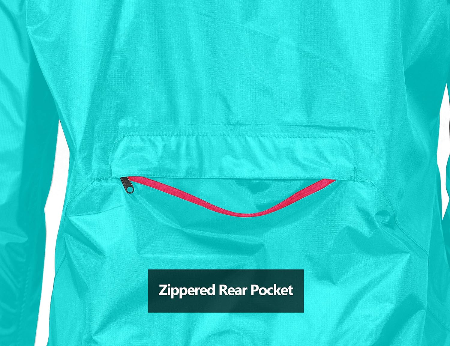 Little Donkey Andy Women's Lightweight Waterproof Cycling Running Rain Jacket, Packable Windbreaker Fall Jacket : Clothing