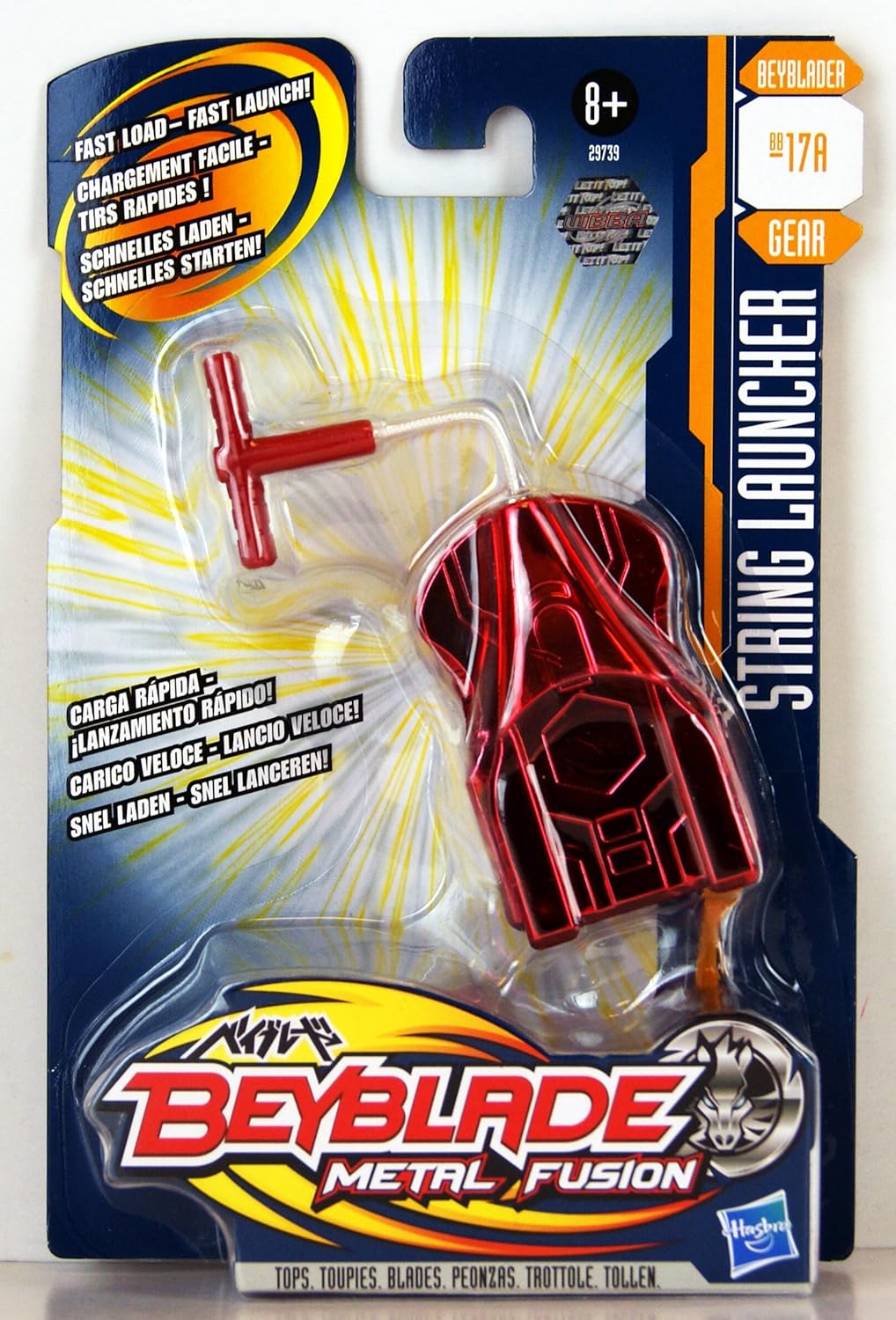 lanzador beyblade metal fusion