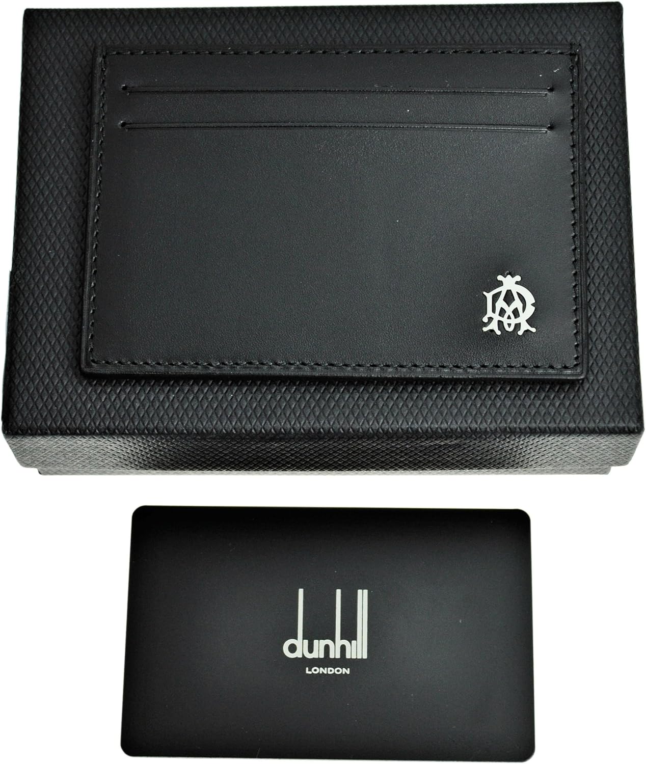 DUNHILL 【ダンヒル】 カードケース 名刺入れ L2R340A WESSEX ブラック BLACK