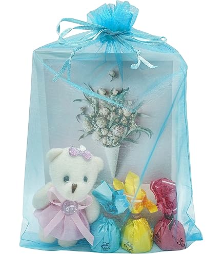 100 Pcs Gold Organza Bags Bulk - 12x8 Inch Sheer Drawstring Gift Bags For Party Favors