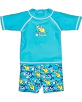 Playshoes UV-Schutz Bade-Set Hai jongens Zwemshorts (1