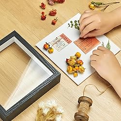 MUXIUNT 8×8 Shadow Box Picture Frame Display Cases