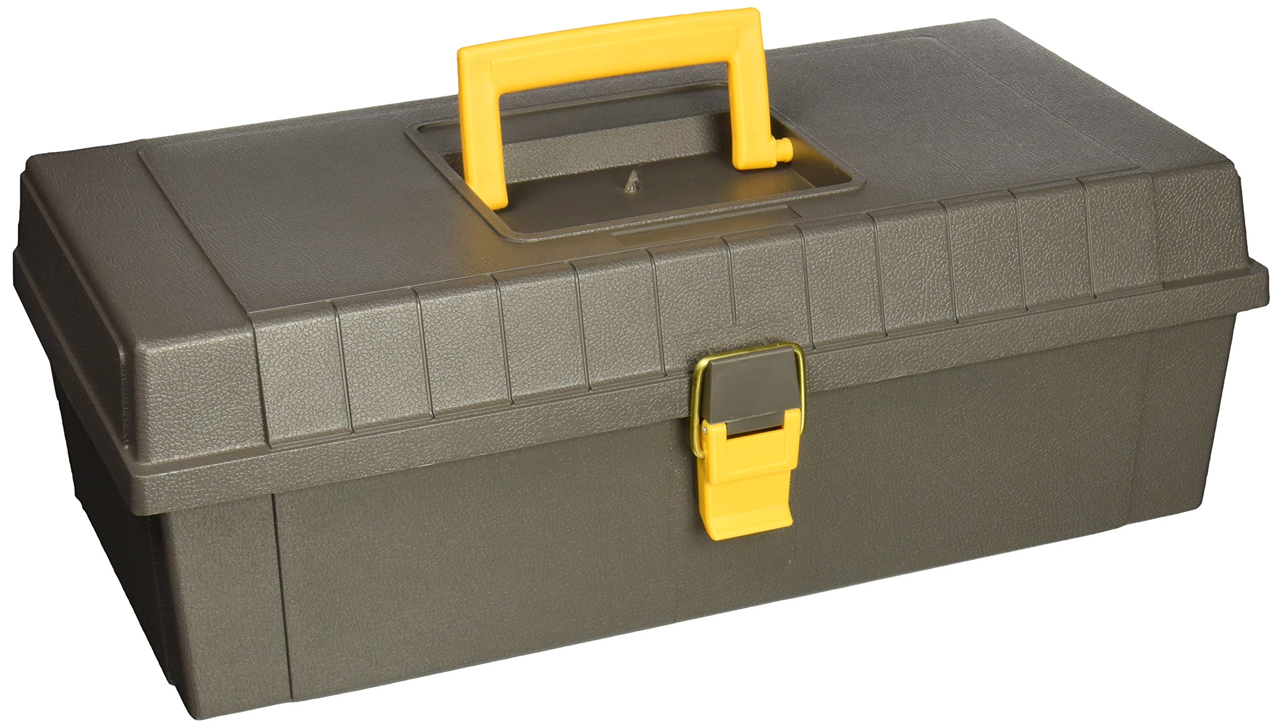 Plano Molding 100 15Inch Tool Box, Graphite Gray with Iron Yellow co