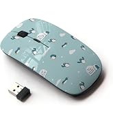 KOOLmouse [ Optical 2.4G Wireless Computer Mouse [ Penguin Snowball Fight ]
