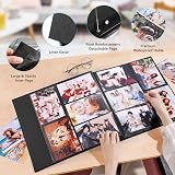 DazSpirit 6x4 Inch Photo Album 600 Photos Linen Cover 10x15 Slip-In Pockets view 6