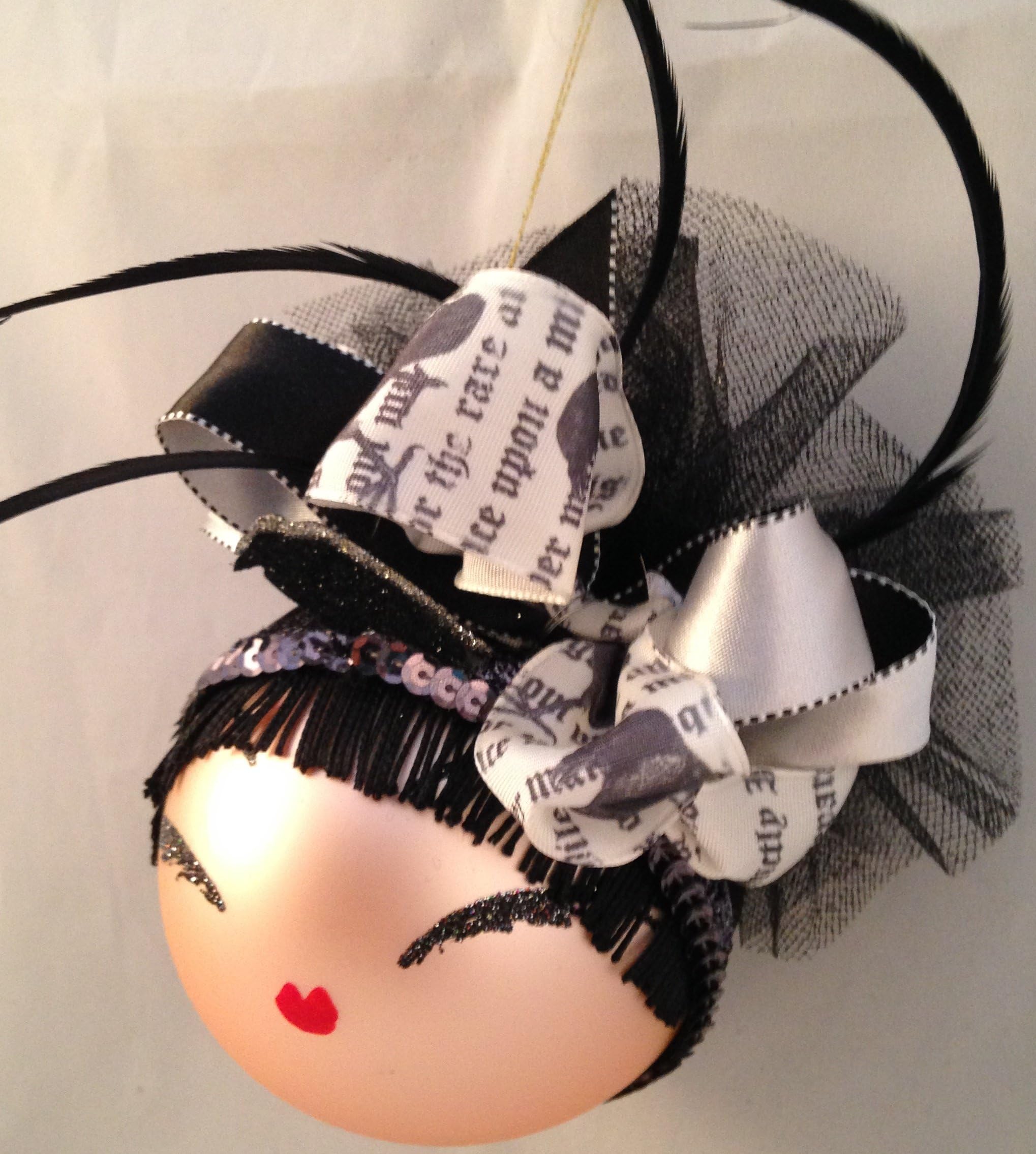 The Queen Beez "Raven Ornament by Jootz