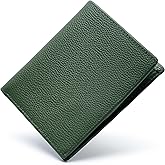 Bveyzi Ultra Slim Small RFID Wallet for Women, Leather Tiny Thin Bifold Pocket Ladies Wallet