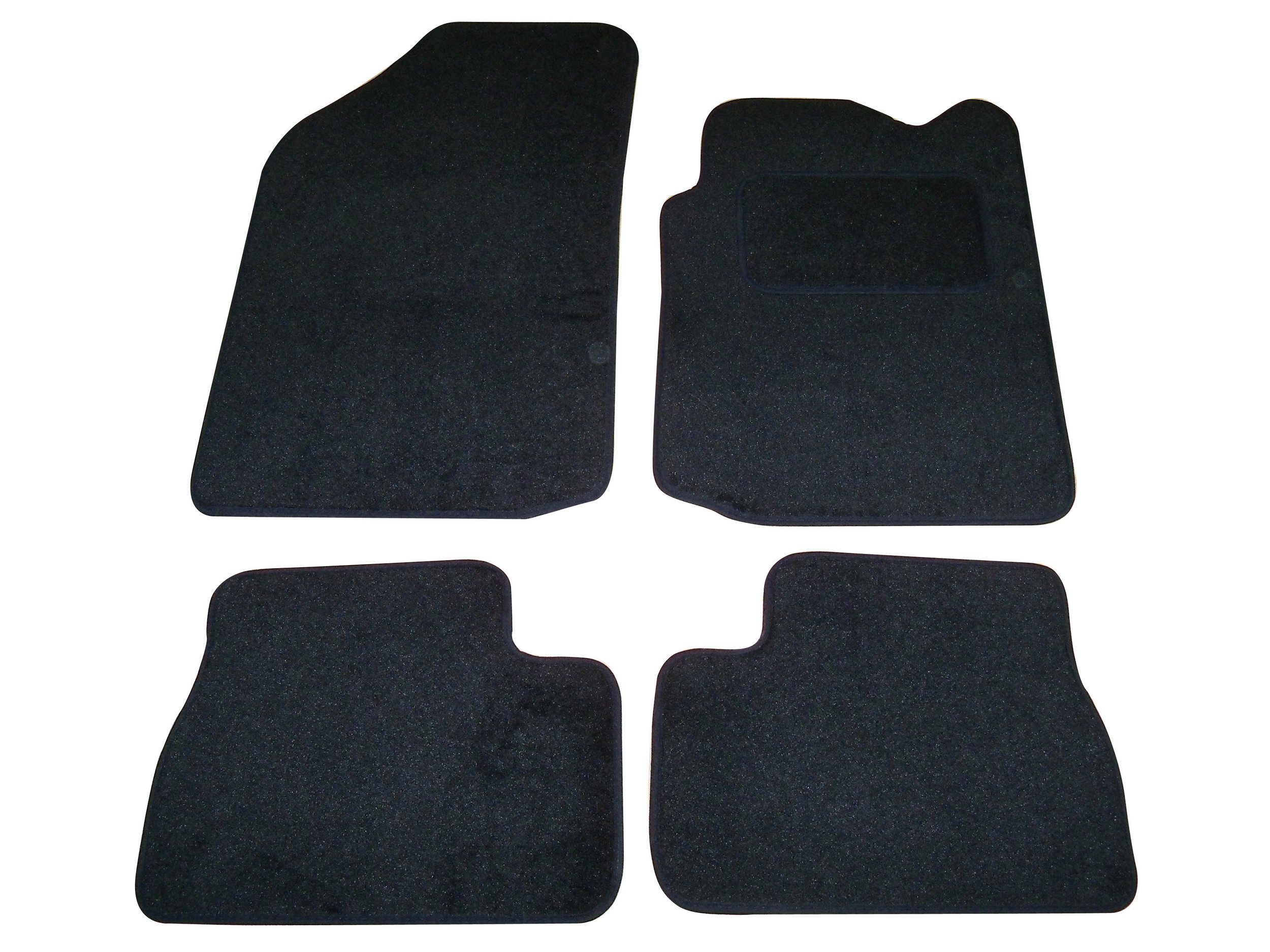 Sakura Car Mats for Citroen C3 Fits 2002 to 2010 Models Except Picasso and Pluriel - Black