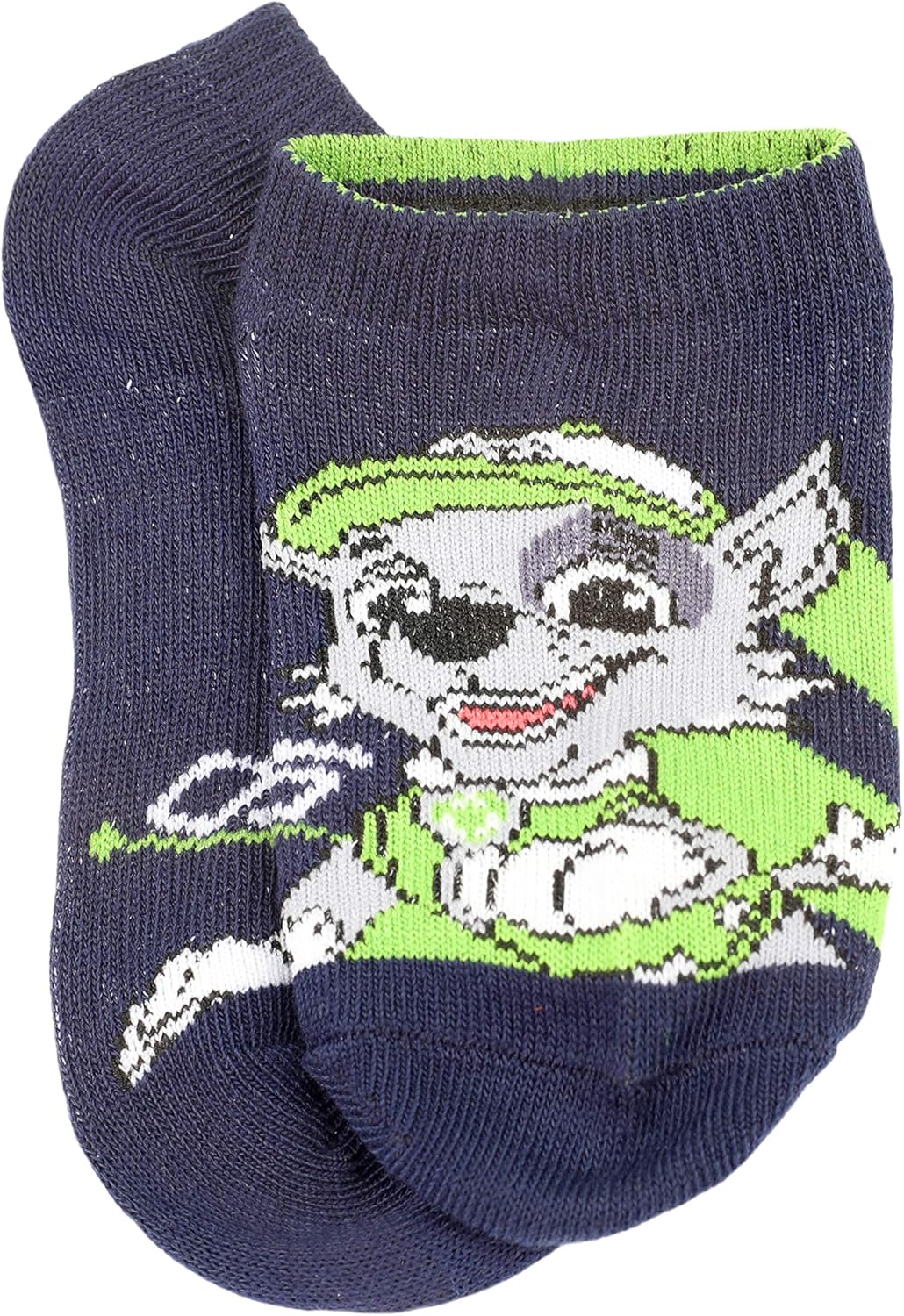 Nickelodeon Little Boy's PAW Patrol 5 Pack Character No Show Socks (Grey/Navy, Small - Kids Shoe Size 7-10): Clothing