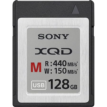 Sony XQD 128 GB Standard M-Serie Speicherkarte Adapter