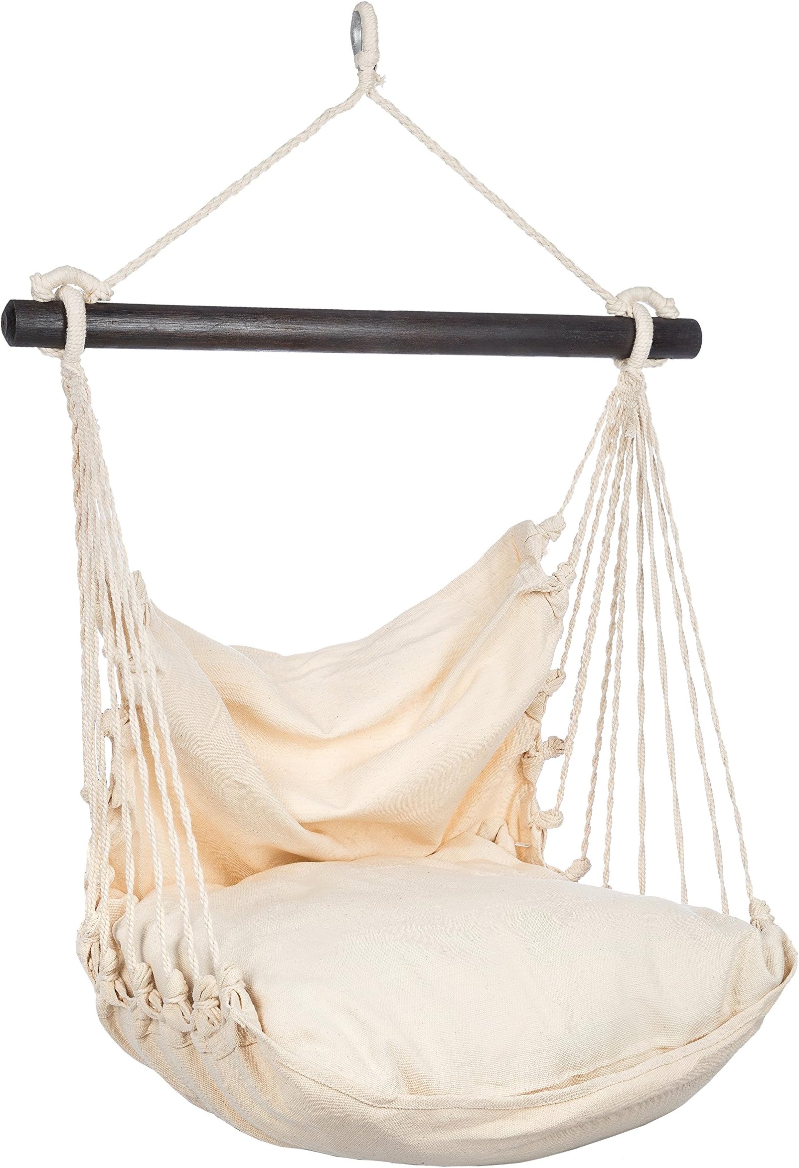 Exporsal Children's Hanging Chair + Pillow, Fair Trade (organic cotton)
