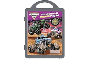 Monster Jam Magnetic Play Set