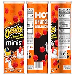 Minis Cheetos Canister - Flamin' Hot Bites