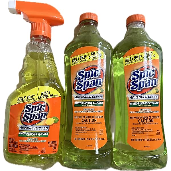 Spick and Span
サスペンダー付きワーカーパンツ Spic AND Span 32 oz. SNS All Purpose Cleaner Disinfectant