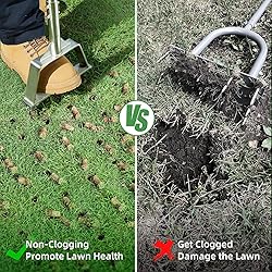 Manual Core Aerator Lawn Tool - Lawn Aerator Tool