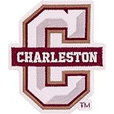 Desert Cactus College of Charleston Patch – Embroidered Iron On/Sew On Applique for Blazers, Jackets, Backpacks, Bags, Hats & Tactical Gear – Charleston Cougars (Patch - Design A)