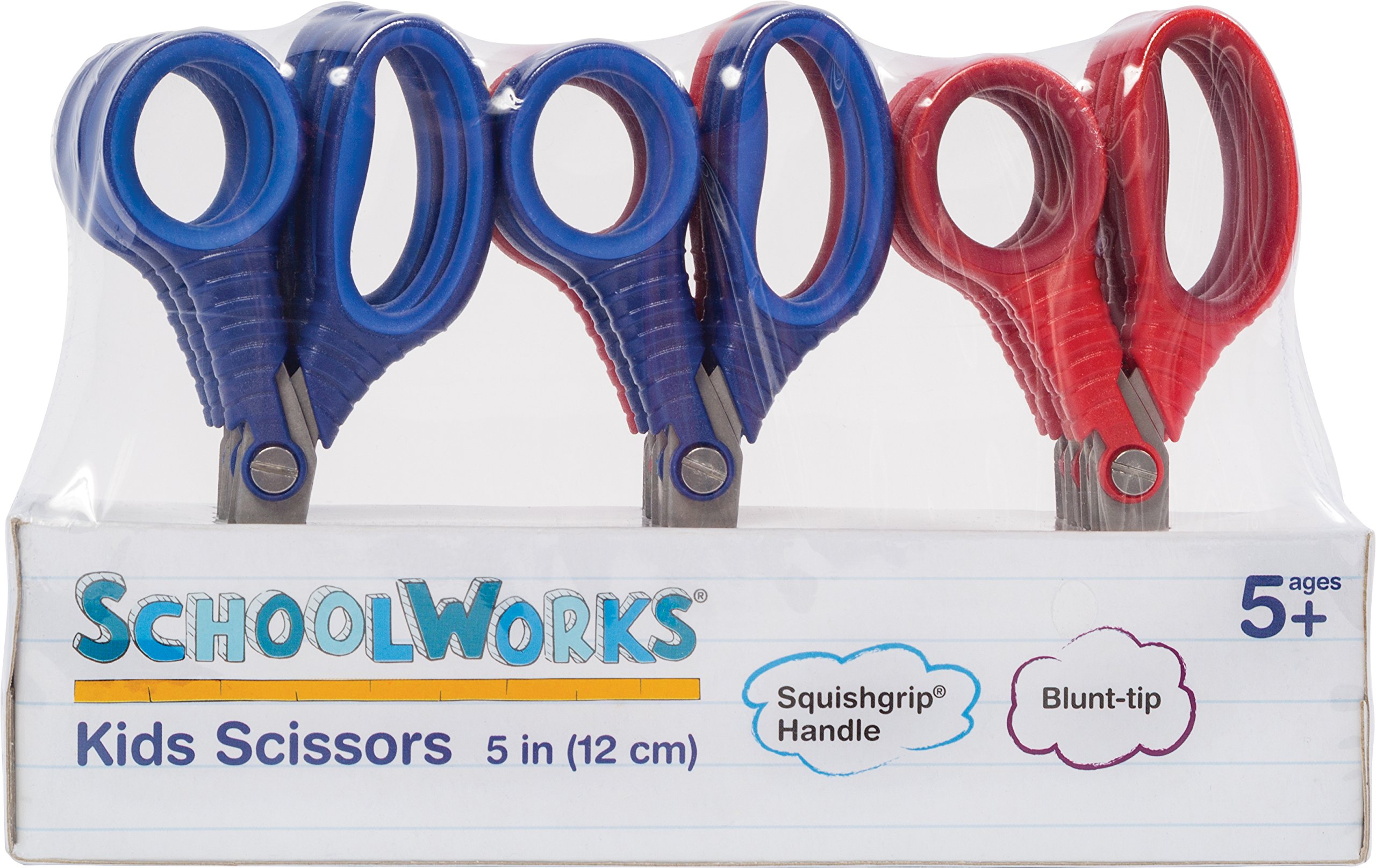 Fiskars SchoolWorks Scissors, Blunt, 12 per Set