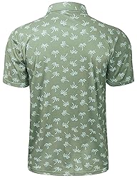 LE VONFORT Polo Shirts for Men Dry Fit Short Sleeve