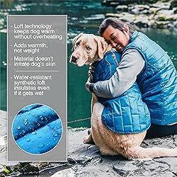 Kurgo Loft Dog Jacket, Reversible Dog Coat, Wear