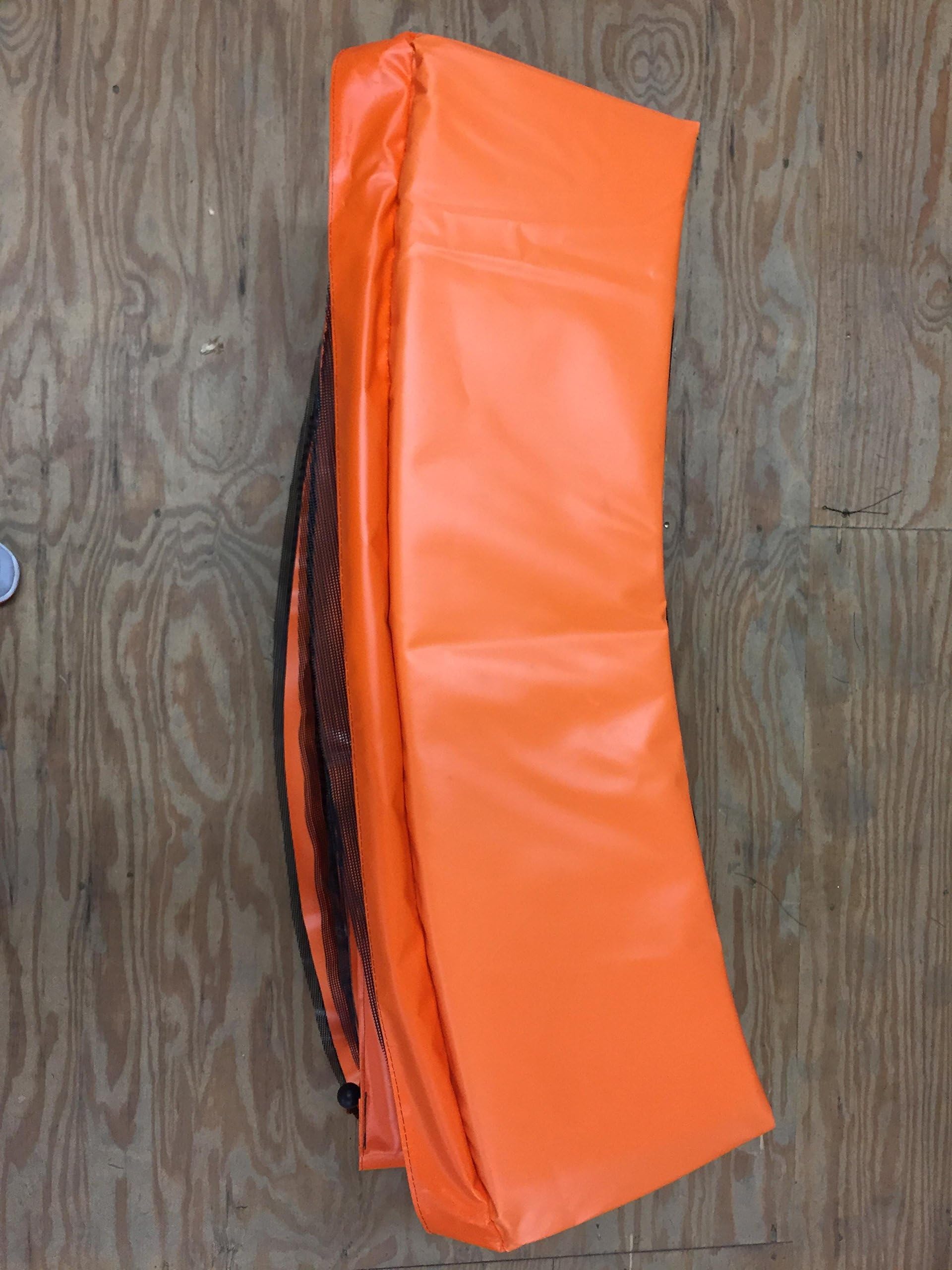 Family Store Network 14' Round 10" Wide Trampoline Pad Orange - Made in USA