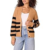 Amazon Essentials Women's Soft Touch Ribbed Blouson Cardigan