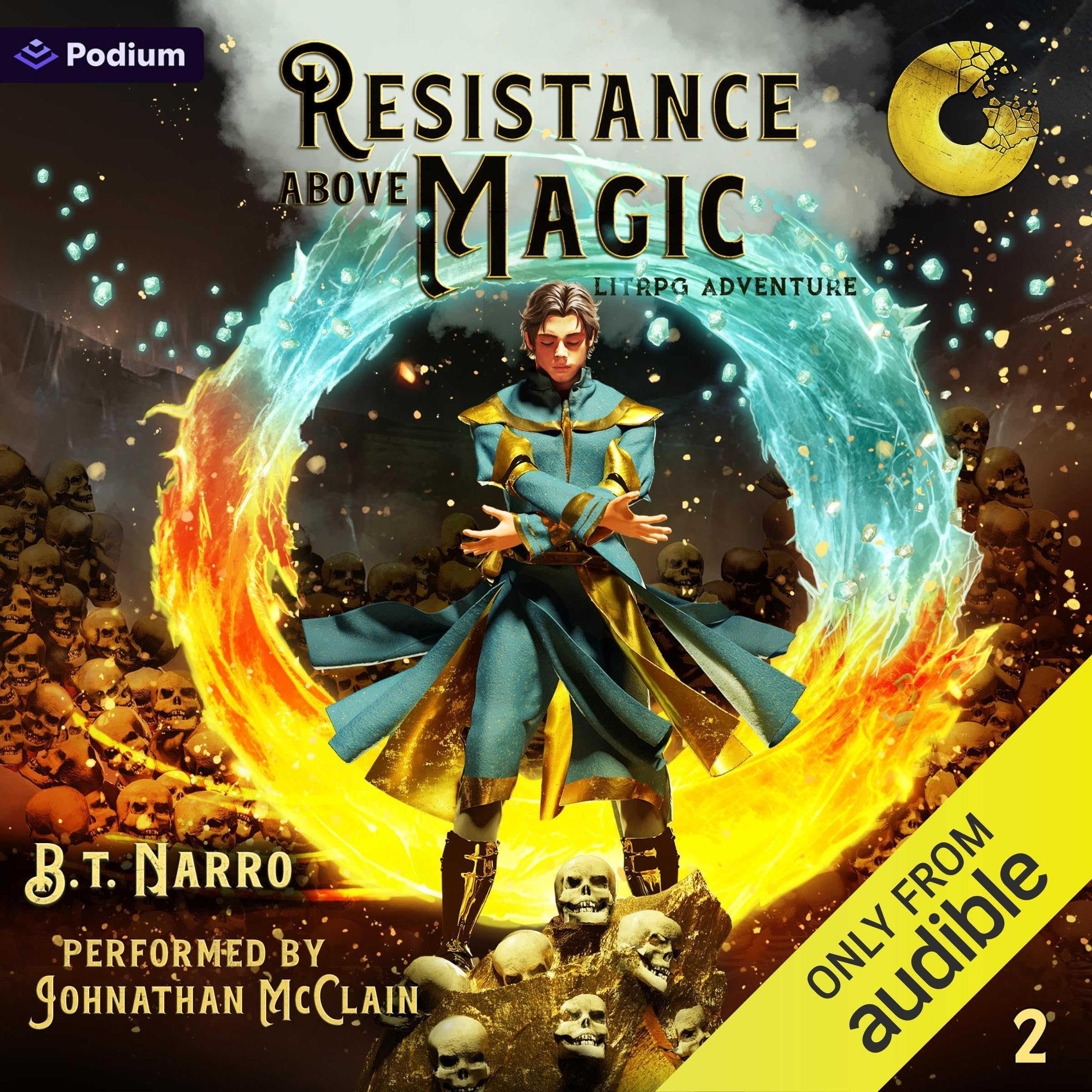 Resistance Above Magic 2: A LitRPG Adventure: Resistance Above Magic, Book 2 Image