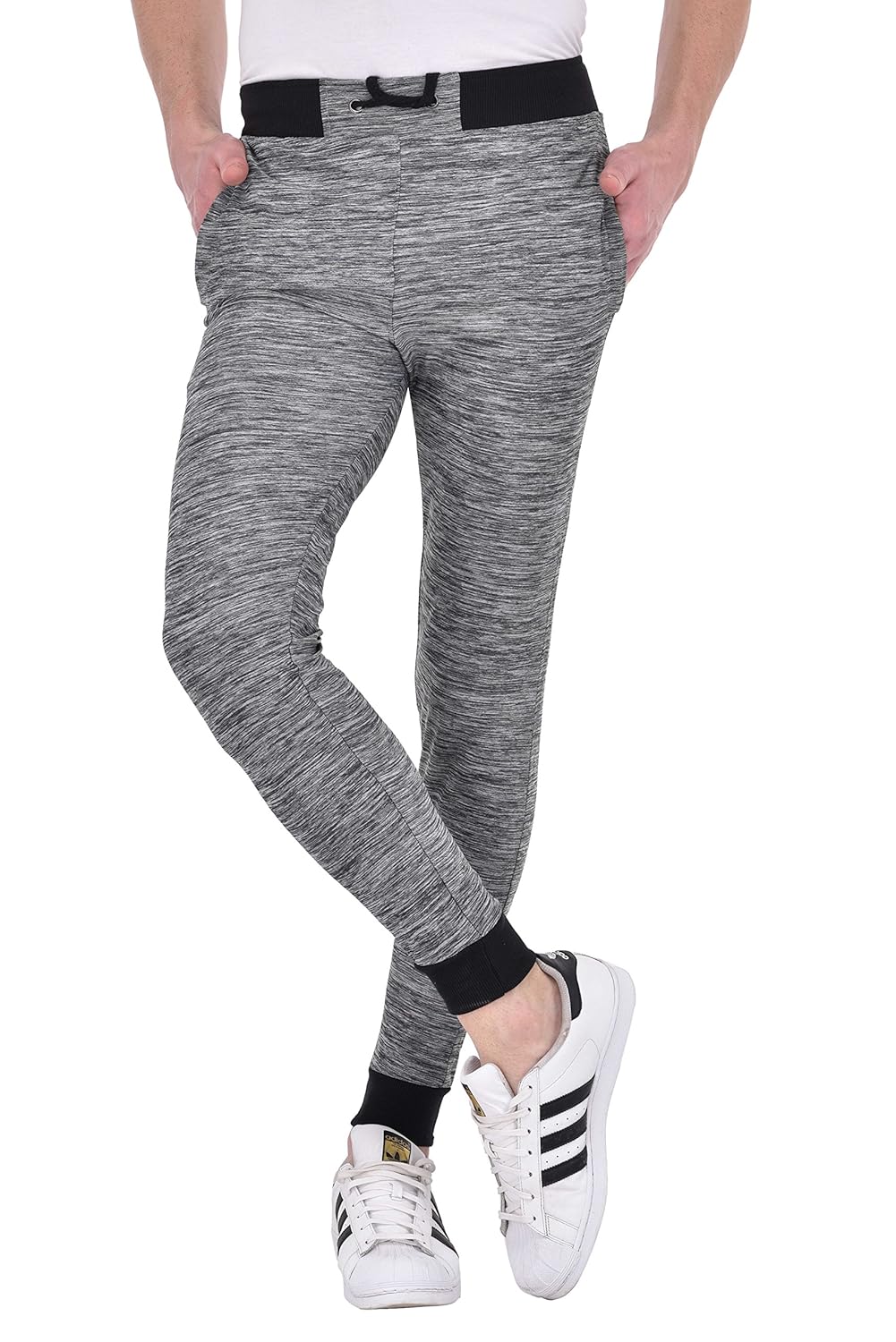 thread swag men&rsquo;s shredded track pant