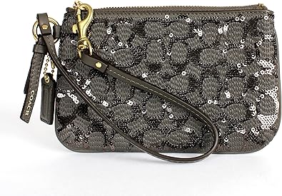 coach sequin wristlet