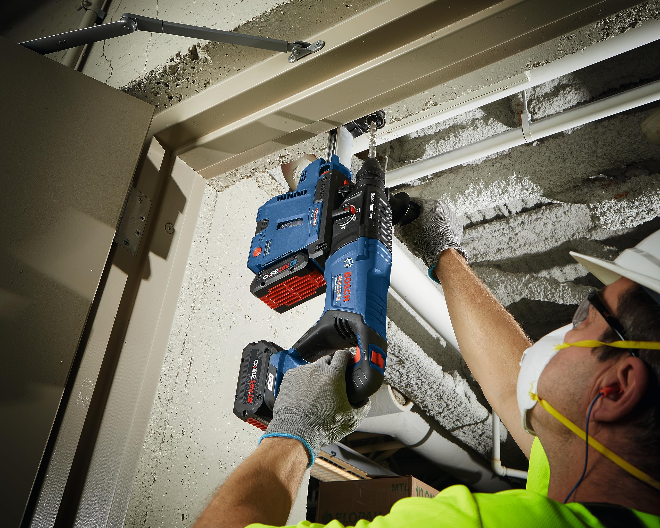 Bosch GBH18V-26DN 18V EC Brushless SDS-plus Bulldog? 1 In. Rotary Hammer (Bare Tool)