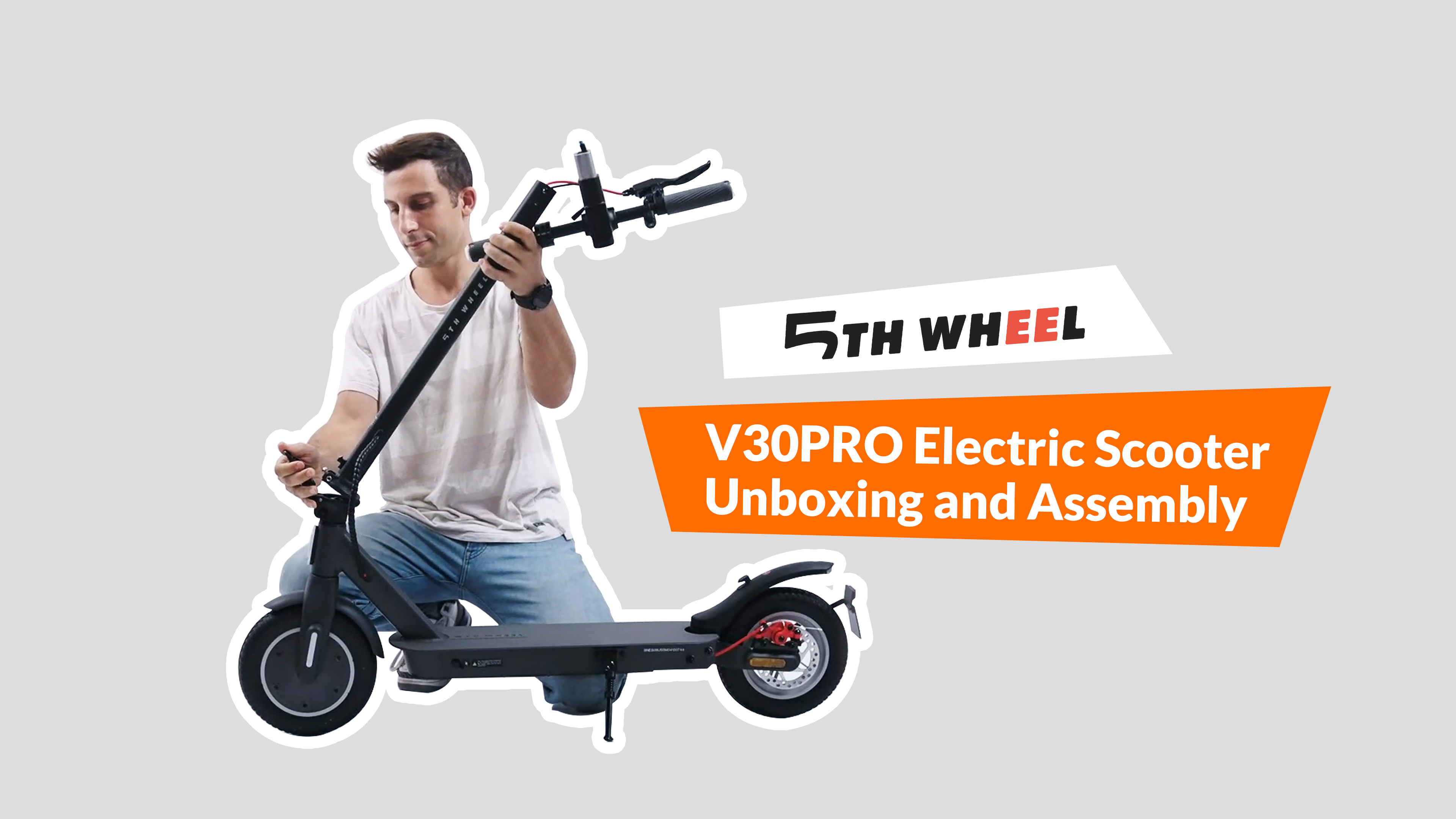 5TH WHEEL V30PRO Electric Sco...B0C36HLS1B