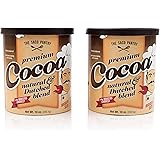 SACO Pantry Premium Cocoa, Natural and Dutched Blend, Certified Kosher, Gluten-Free, Nut-Free, 10oz, Pack of 2