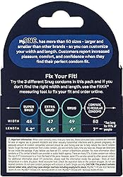Snug Sampler - 3 Snug Condom Sizes to Try