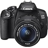 Canon EOS 700D SLR-Digitalkamera (18 Megapixel, 7,6 cm (3 Zoll) Touchscreen, Full HD, Live-View) Kit inkl. EF-S 18-55mm 1:3,5-5,6 IS STM
