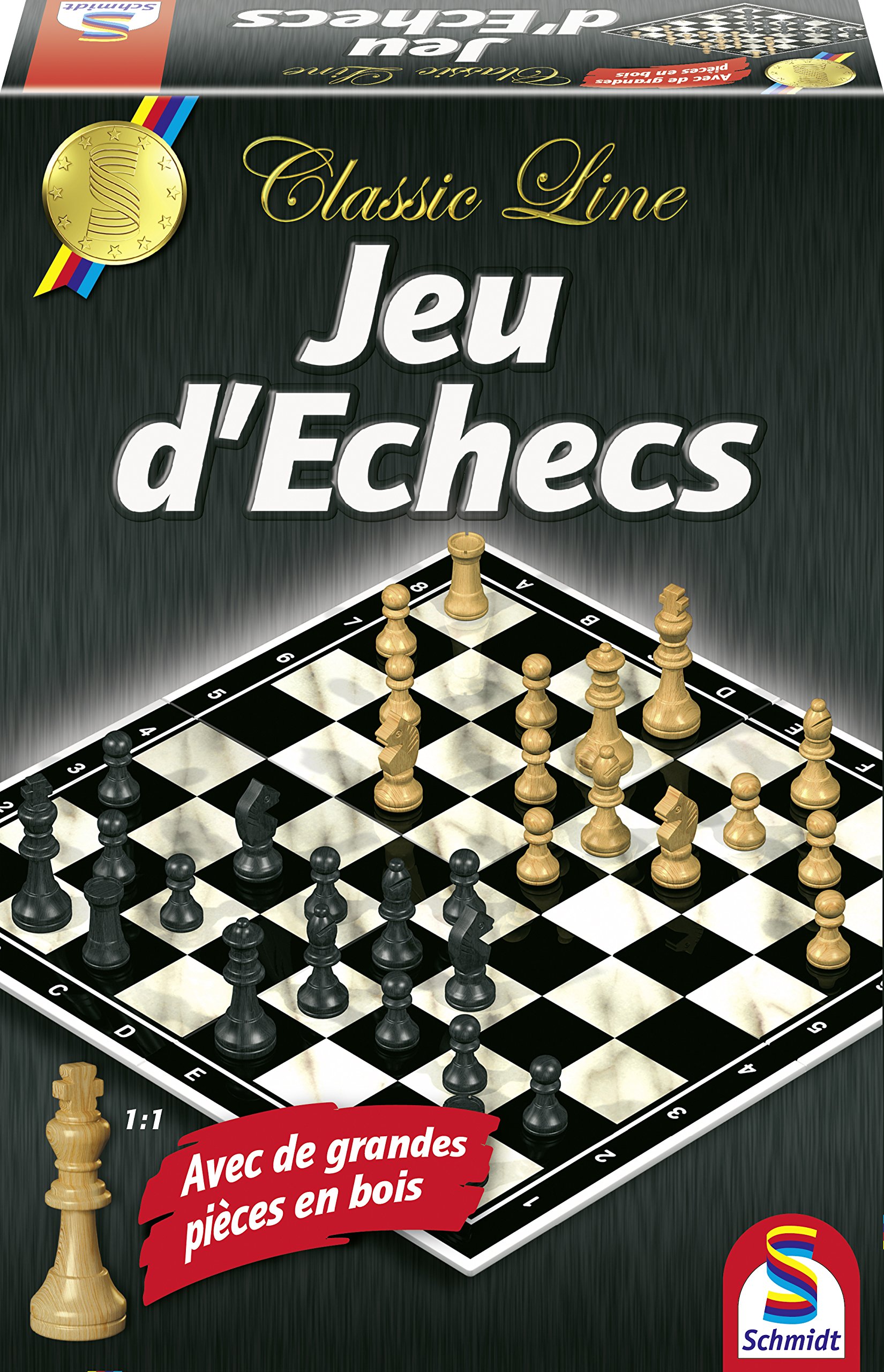Schmidt - 88109 - Classic Line Chess Set
