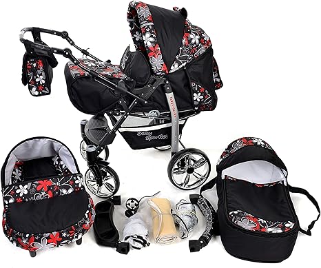 3 seater pushchair