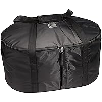 Hamilton Beach Travel Case & Carrier Insulated Bag for 4, 5, 6, 7 & 8 Quart Slow Cookers (33002),Black