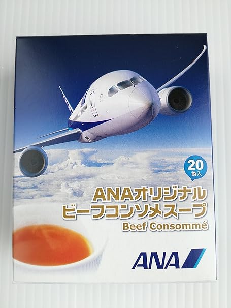 Amazon Ana 機内限定 コンソメスープ ２０袋入り Anaオリジナル コンソメ Ana 食品 飲料 お酒 通販