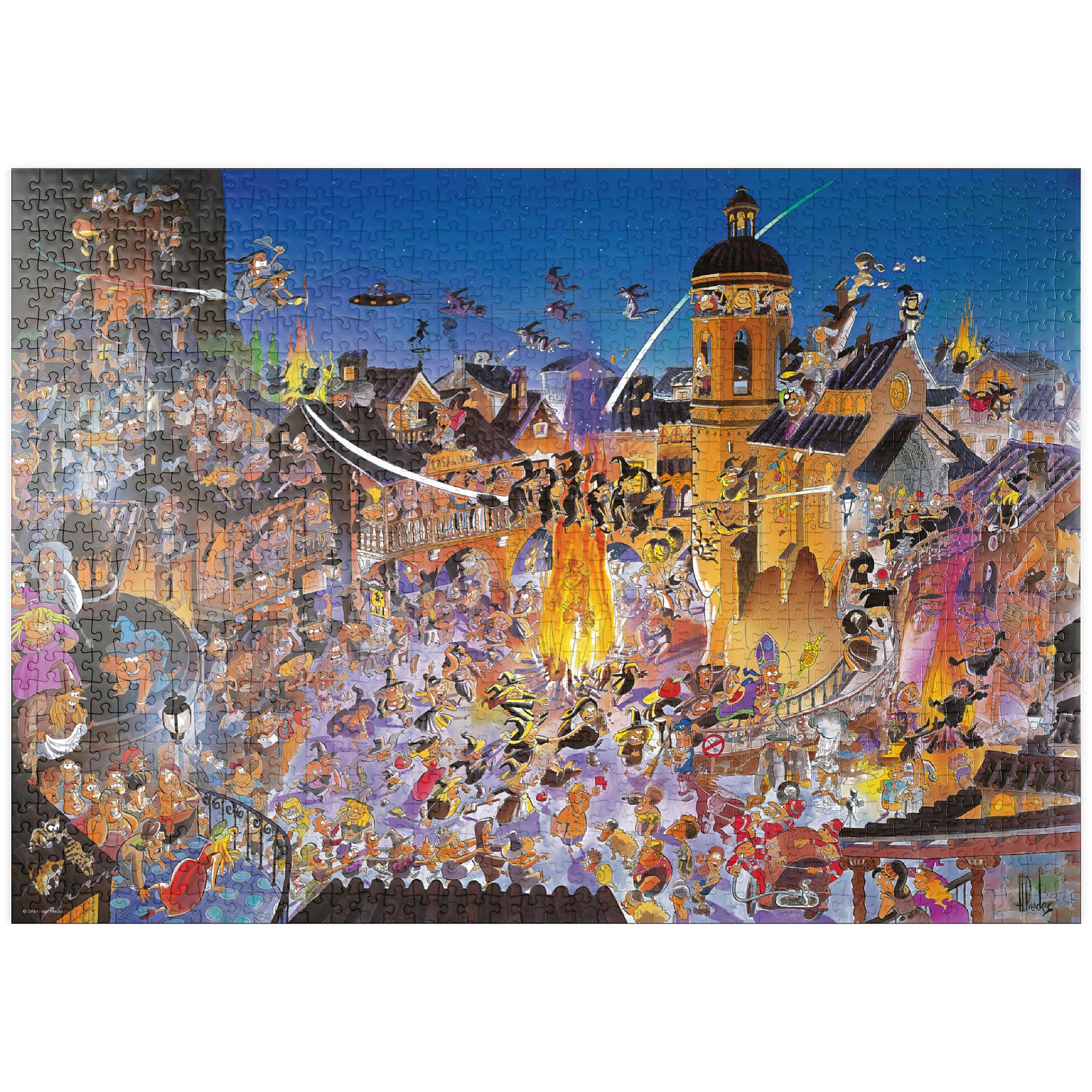 Walpurgis Night - Hugo Prades - Premium 1000 pieces Puzzle - MyPuzzle special collection from Heye Puzzle