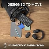 Logitech Pebble Keys 2 K380s Multi-Device Bluetooth Keyboard UK QWERTY Graphite view 9