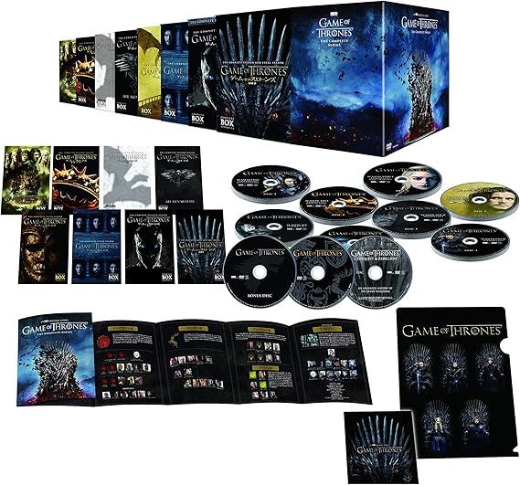 Amazon ゲーム オブ スローンズ 第一章 最終章 コンプリート シリーズ 初回限定生産 Dvd Tvドラマ