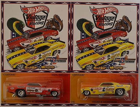 hot wheels snake and mongoose 2018