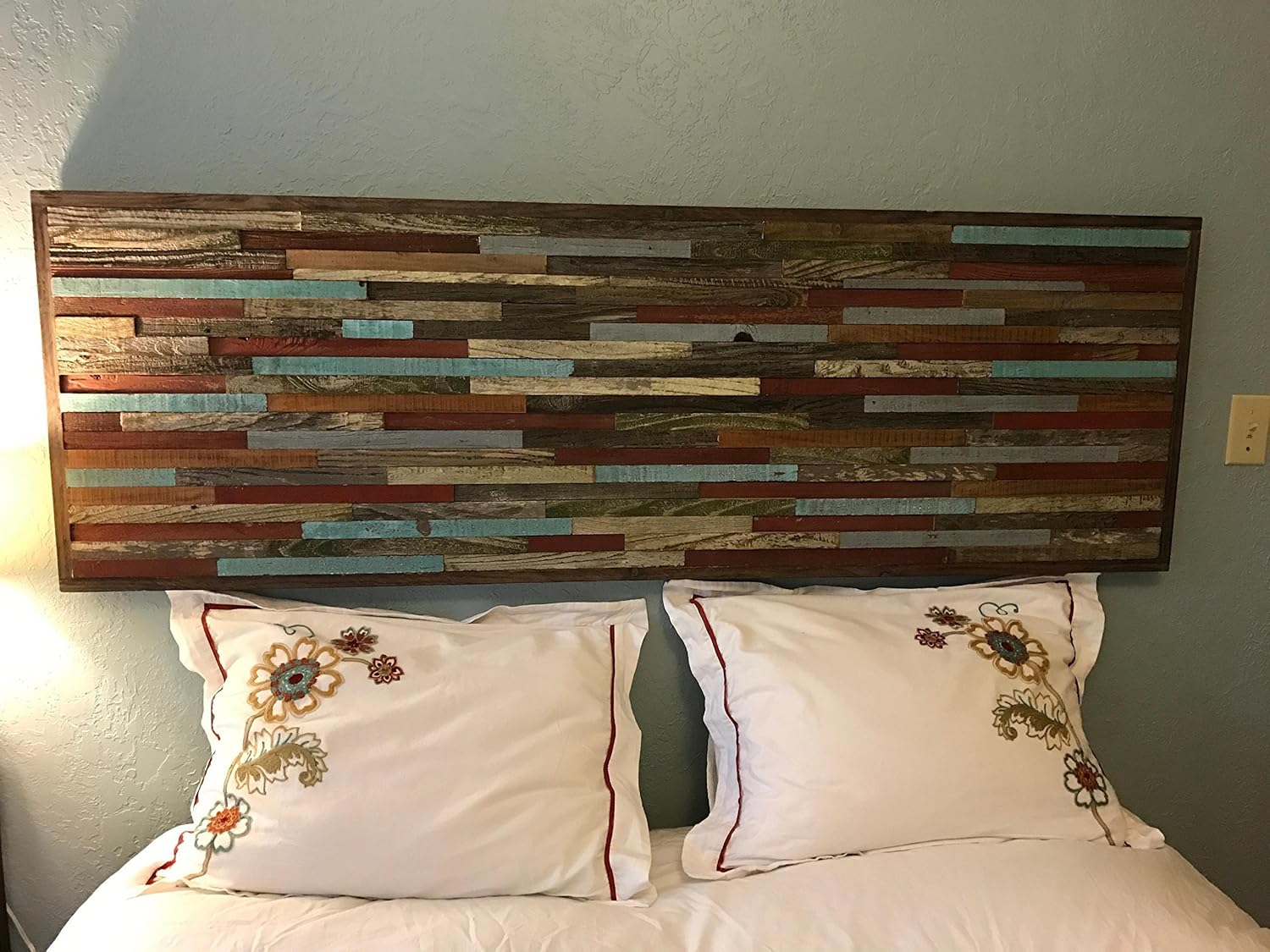 Amazon Com Beautiful Queen Headboard Of Reclaimed Wood Handmade
