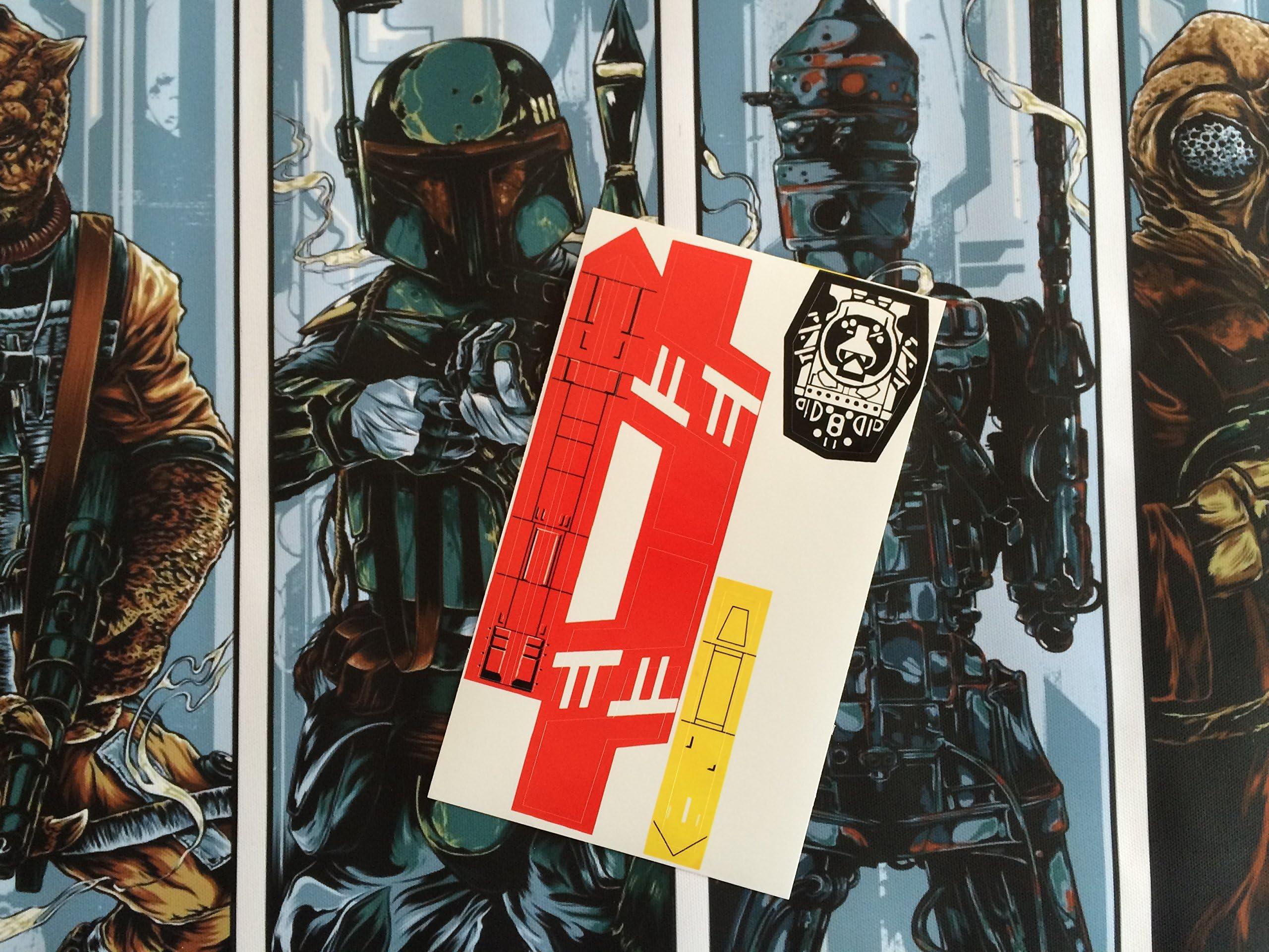 Star Wars Vintage Custom repro die cut stickers/decals/labels X Wing