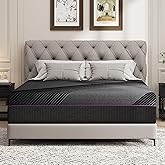 BedsPick Queen Mattress, 12 Inch Memory Foam Mattress for Pressure Relief, Medium Feel, Cooling Gel Memory Foam with Washable Cover, CertiPUR-US Certified